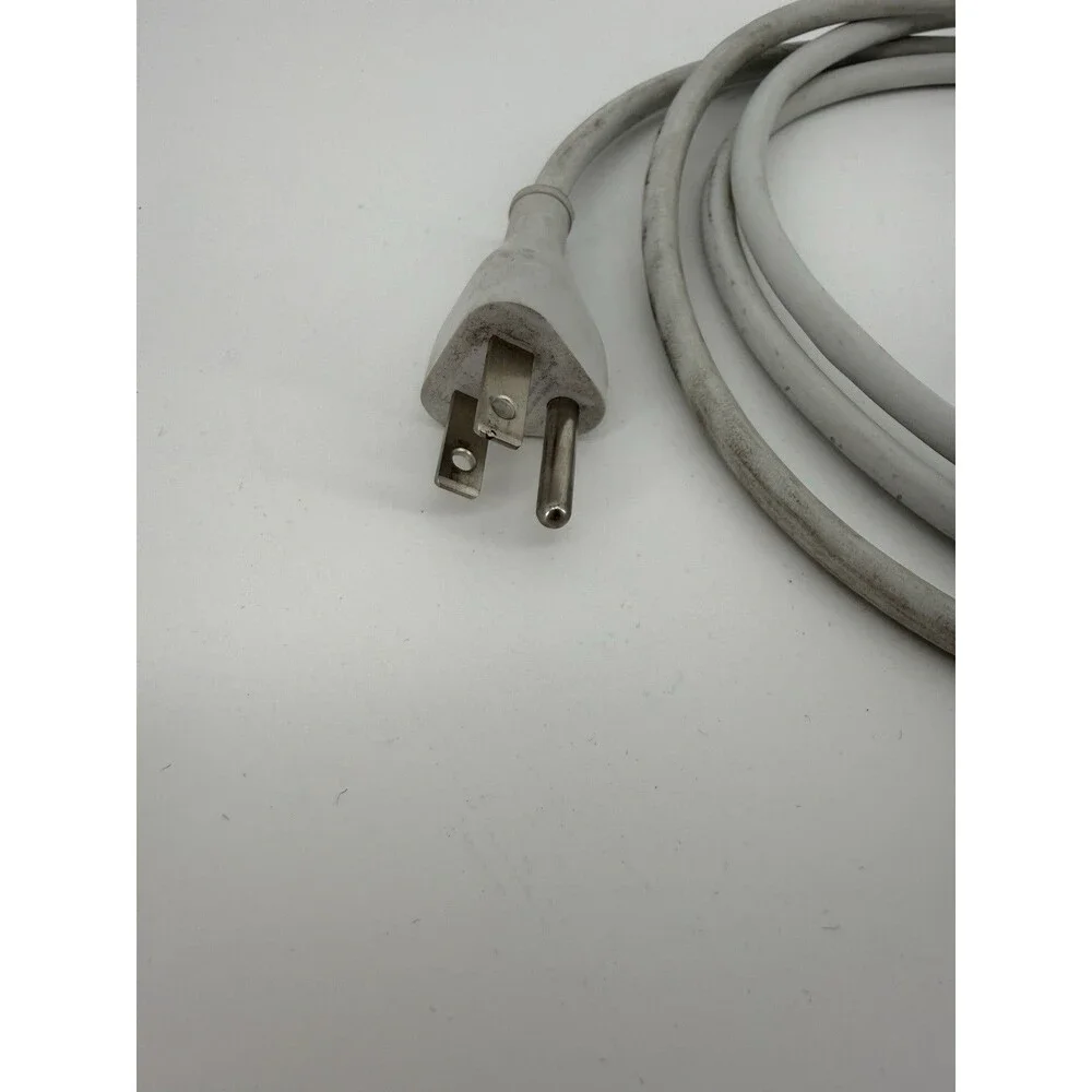 Genuine Apple iMac Power Cord Cable 6ft White 3-Prong AC Power Cable A/C Cord
